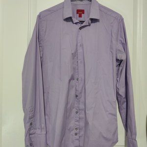 Slim Fit Light Purple Dress Shirt
